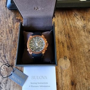 Bulova Precisionist Bronze Case Watch